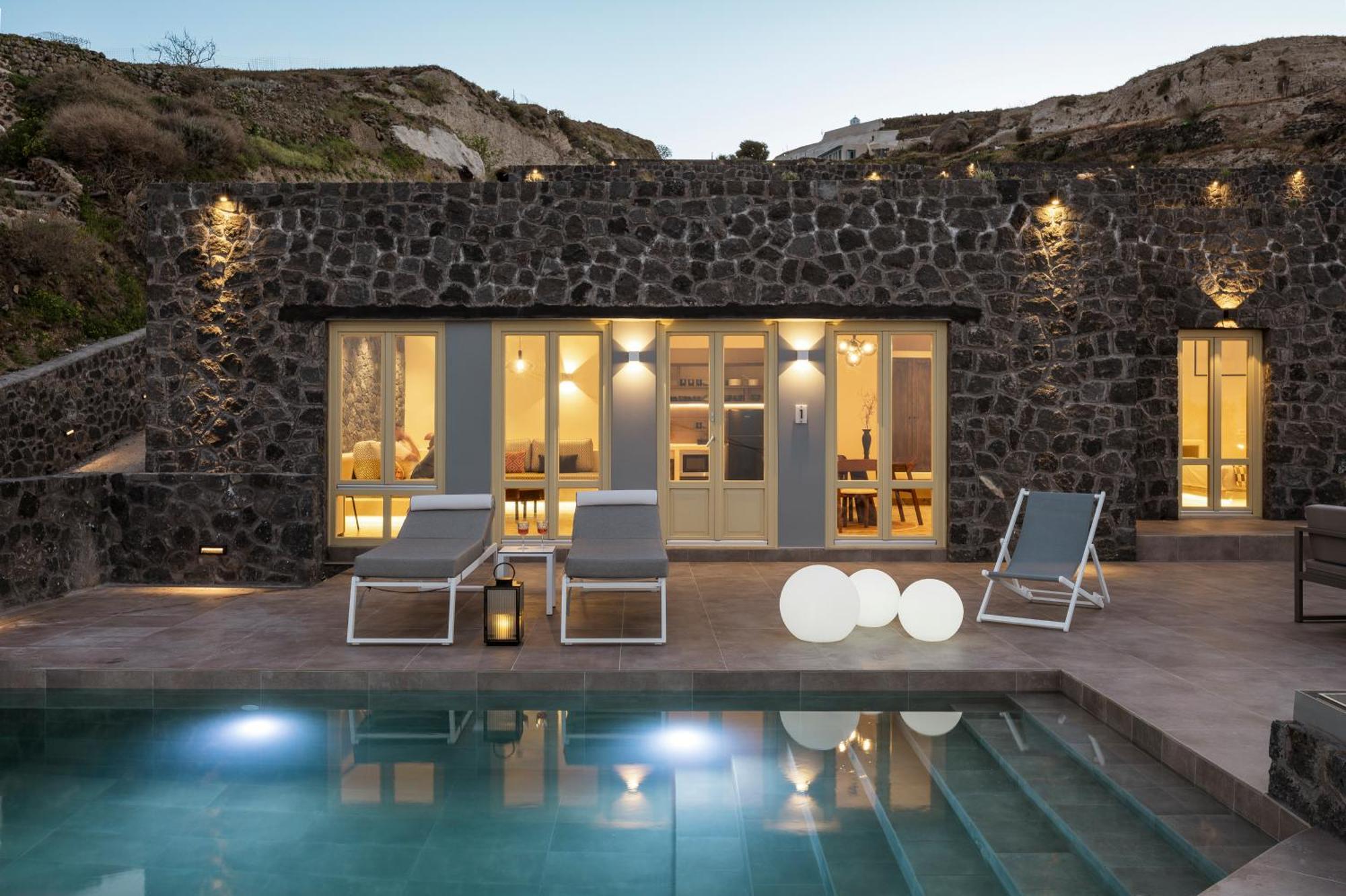 Almarossa Luxury Villas Vourvoulos Bagian luar foto